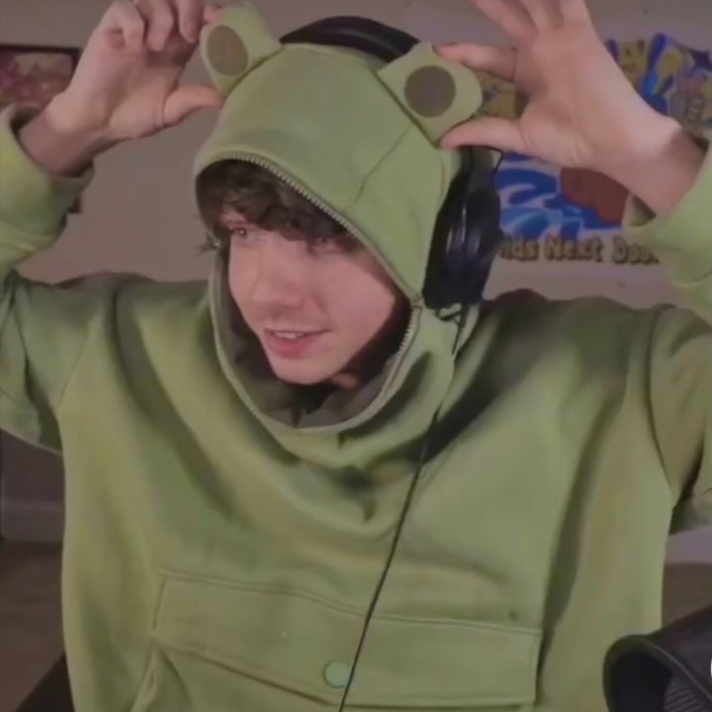 Oversized Frog Hoodie